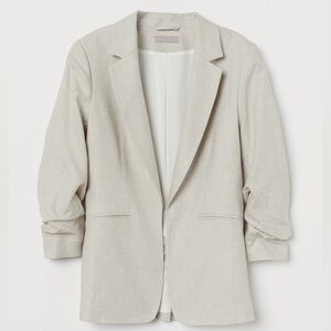 NWT! H&M Light Beige Women's Blazer, size XS